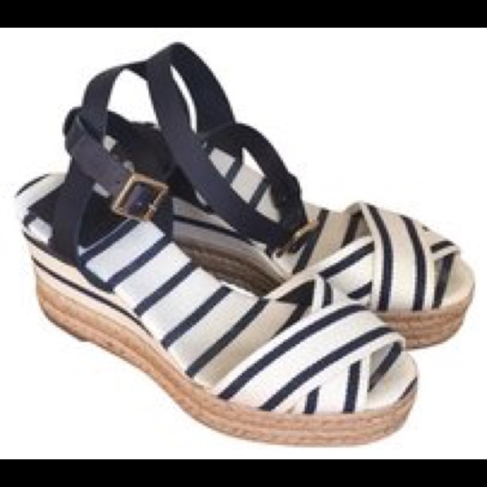 NWOT* Tory Burch stacked espadrilles